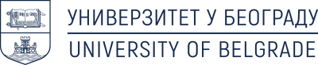 Uniwersytet w Belgradzie – logotyp