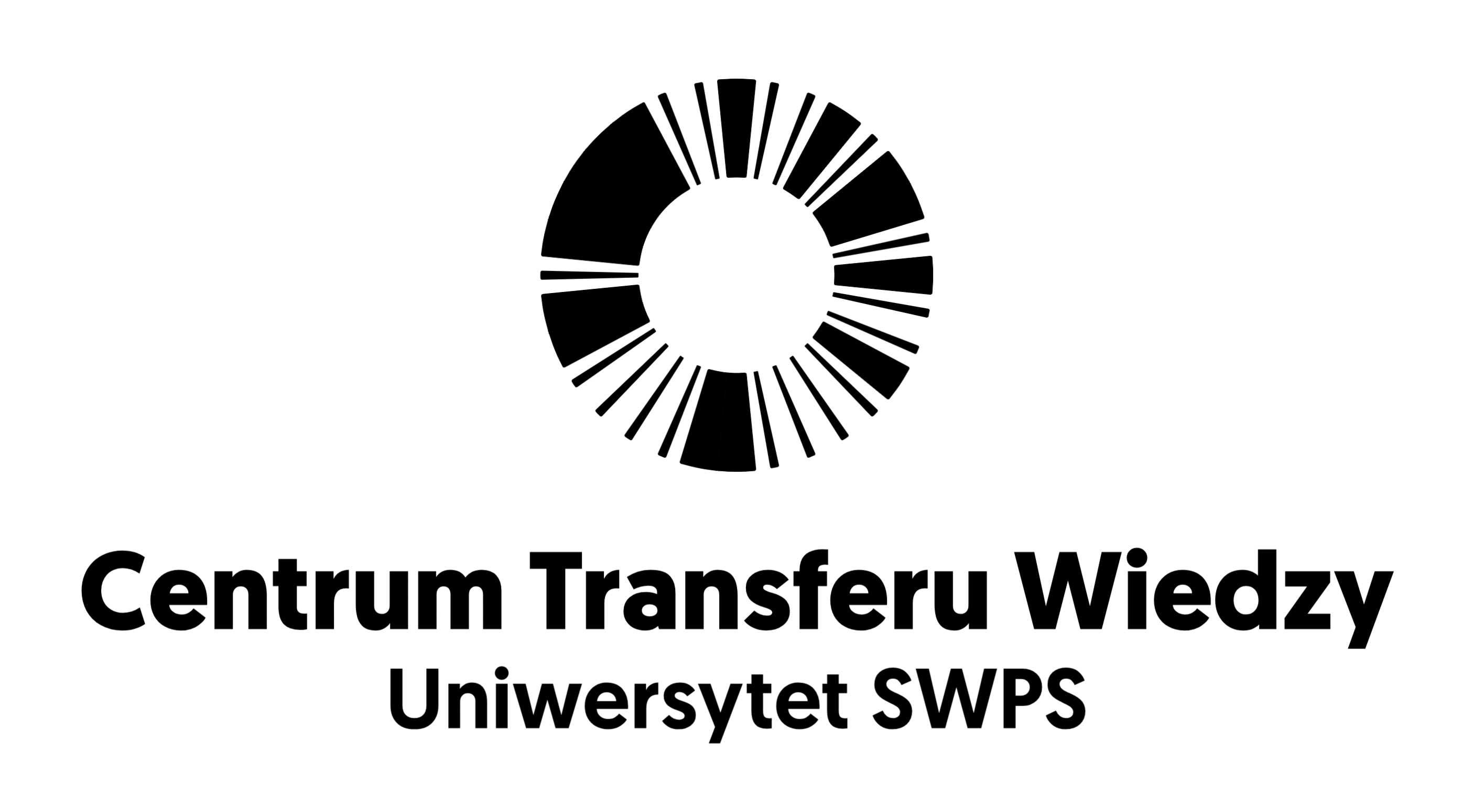 centrum transferu wiedzy logo vertical bw