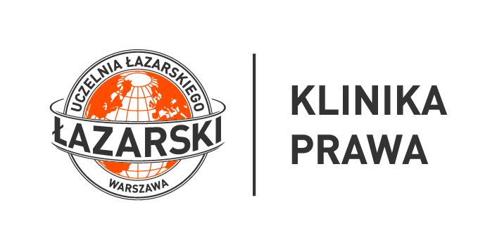 Logo: Klinika Prawa Uczelni Łazarskiego