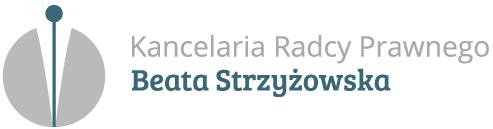 Logo Kancelarii Radcy Prawnego Beaty Strzyżowskiej