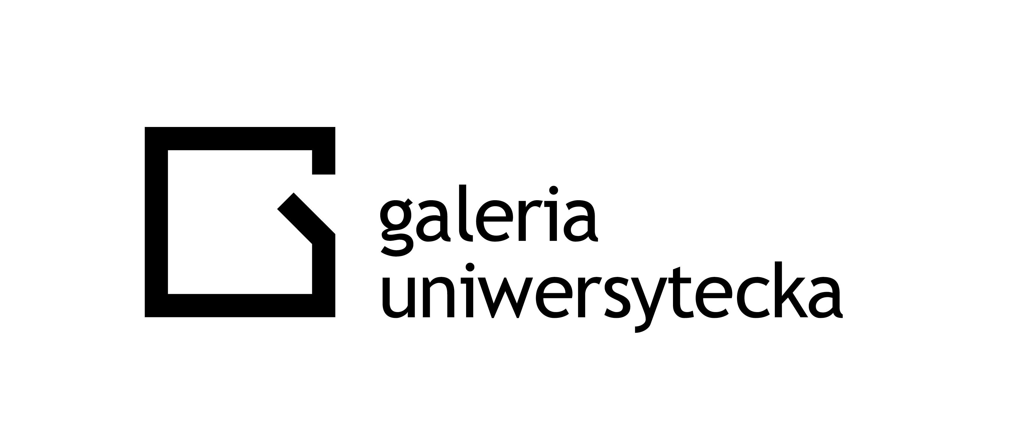 Logo, galeria uniwersytecka, uniwersytet śląski