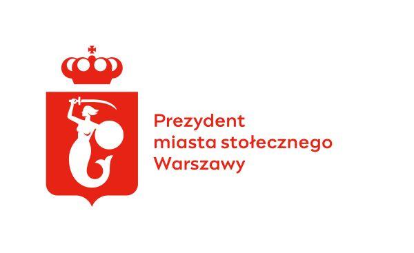 Logotyp Prezydent Miasta Stołecznego Warszawy