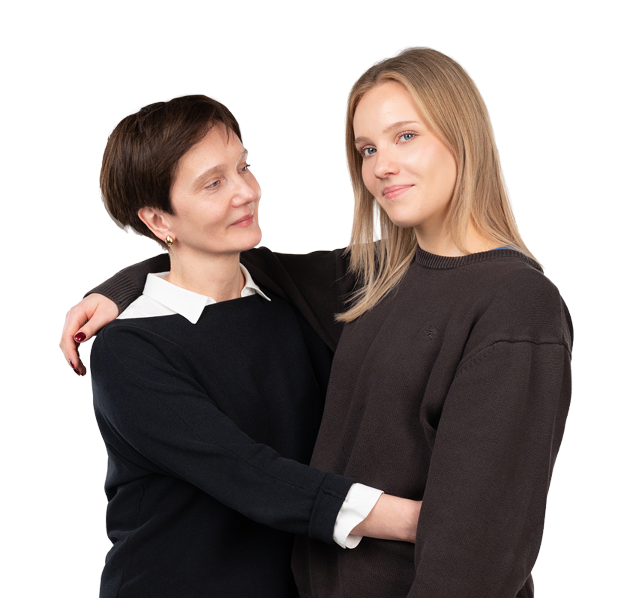 Justyna Racinowska z mamą Moniką