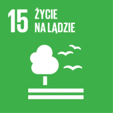 Życie na lądzie ikona piętnastego celu zrównoważonego rozwoju