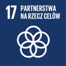 Partnerstwa na rzecz celów ikona siedemnastego celu zrównoważonego rozwoju