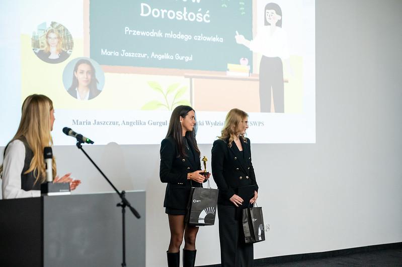 Gala finałowa VI edycji Acts of Leadership Award. Angelika Gurgul i Maria Jaszczur