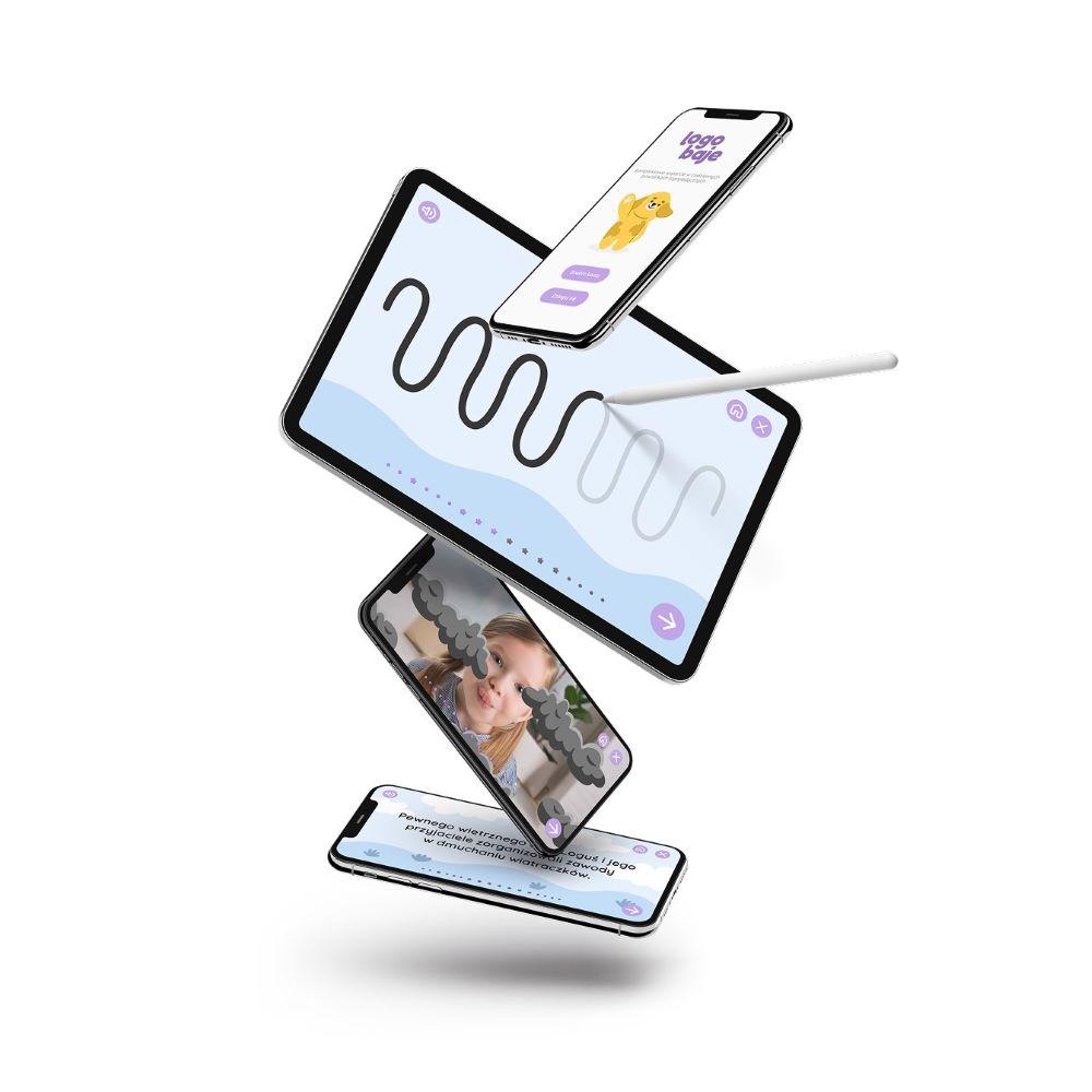 Mockup projektu aplikacji Mai Żukowskiej