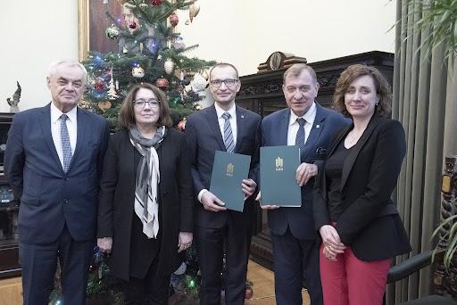 Podpisanie porozumienia o współpracy z AGH w Krakowie