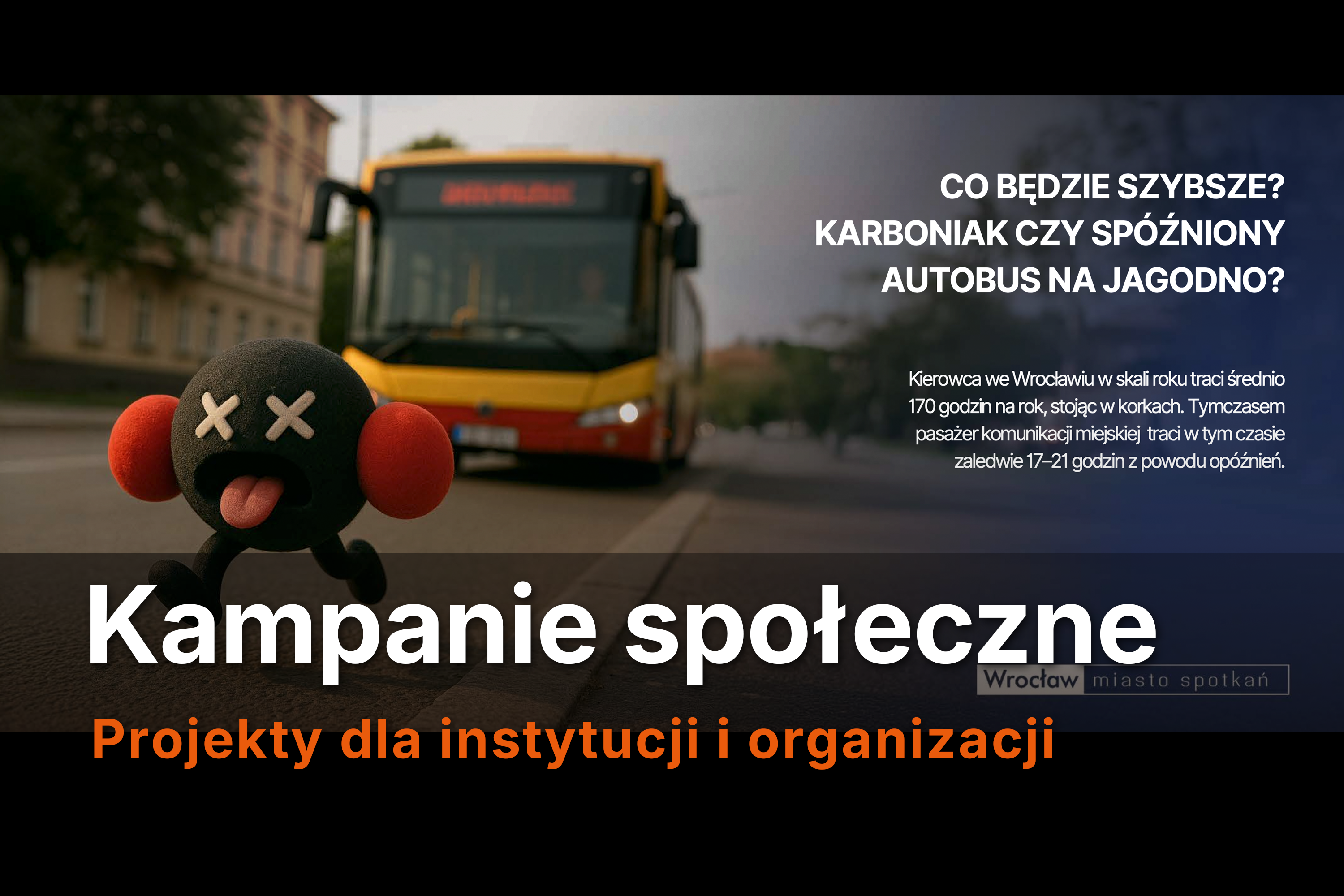 Kampania społeczna – zalety komunikacji miejskiej