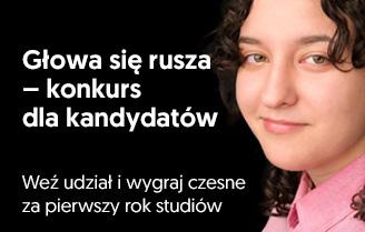 Sprawdź program dla kandydatów na grafikę: Głowa się rusza